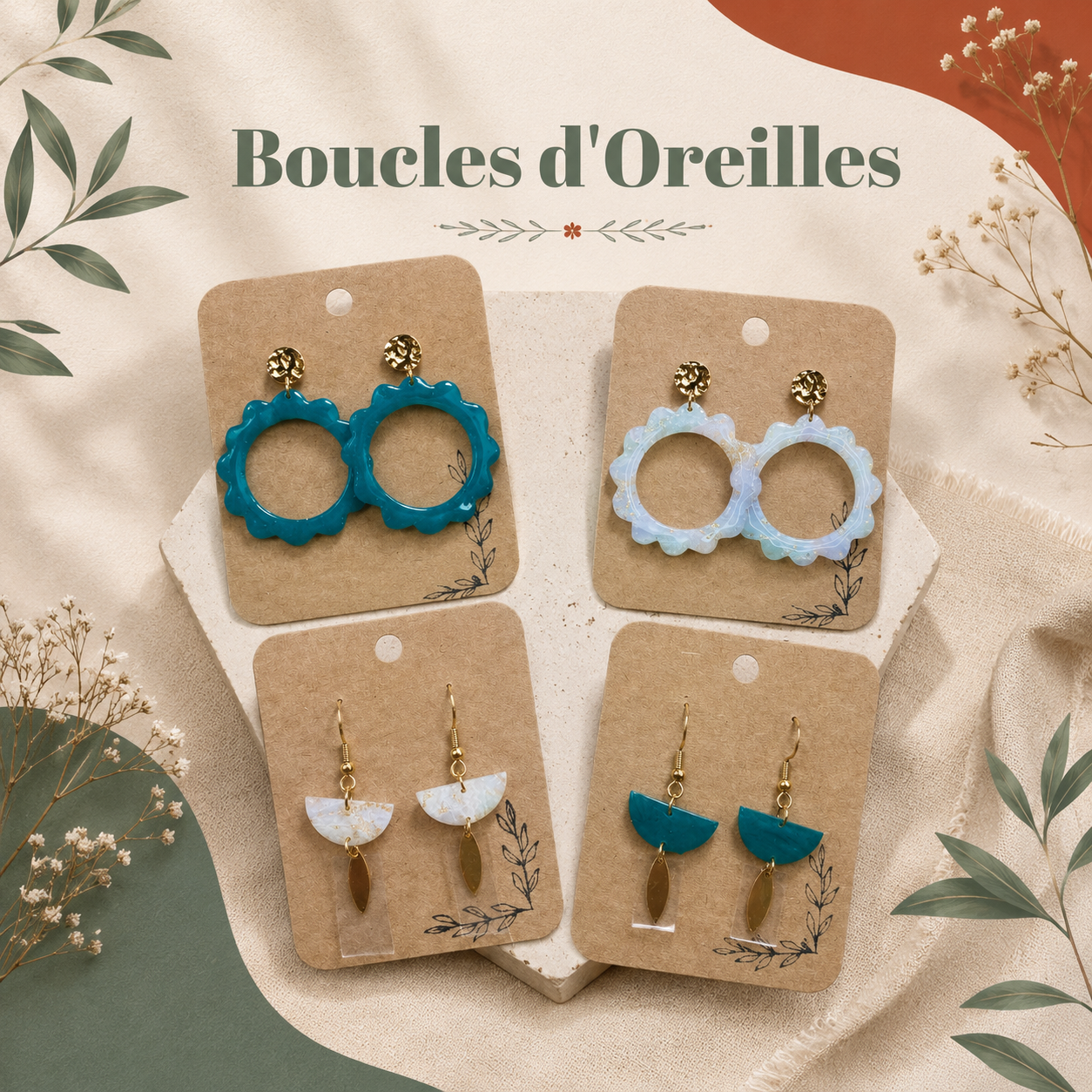 Boucles d'oreilles