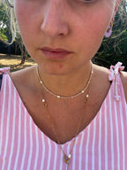 Ras de cou Rose