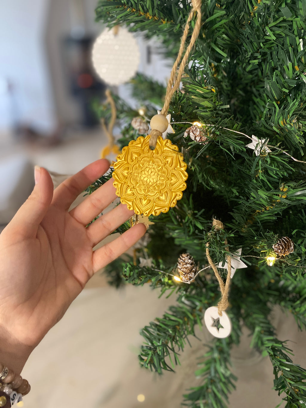 Suspension de Noël Rond