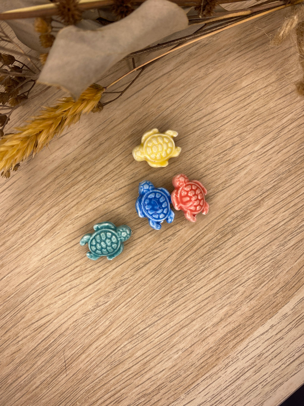 Perle céramique tortue