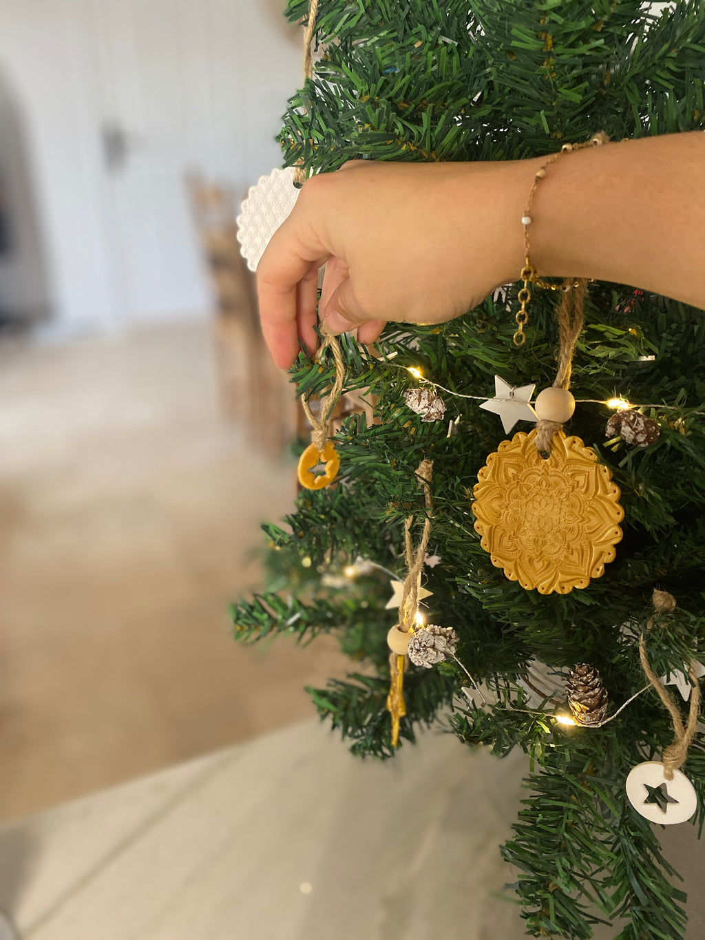 Suspension de Noël Ajouré Etoile