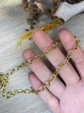 Collier grosse maille fantaisie