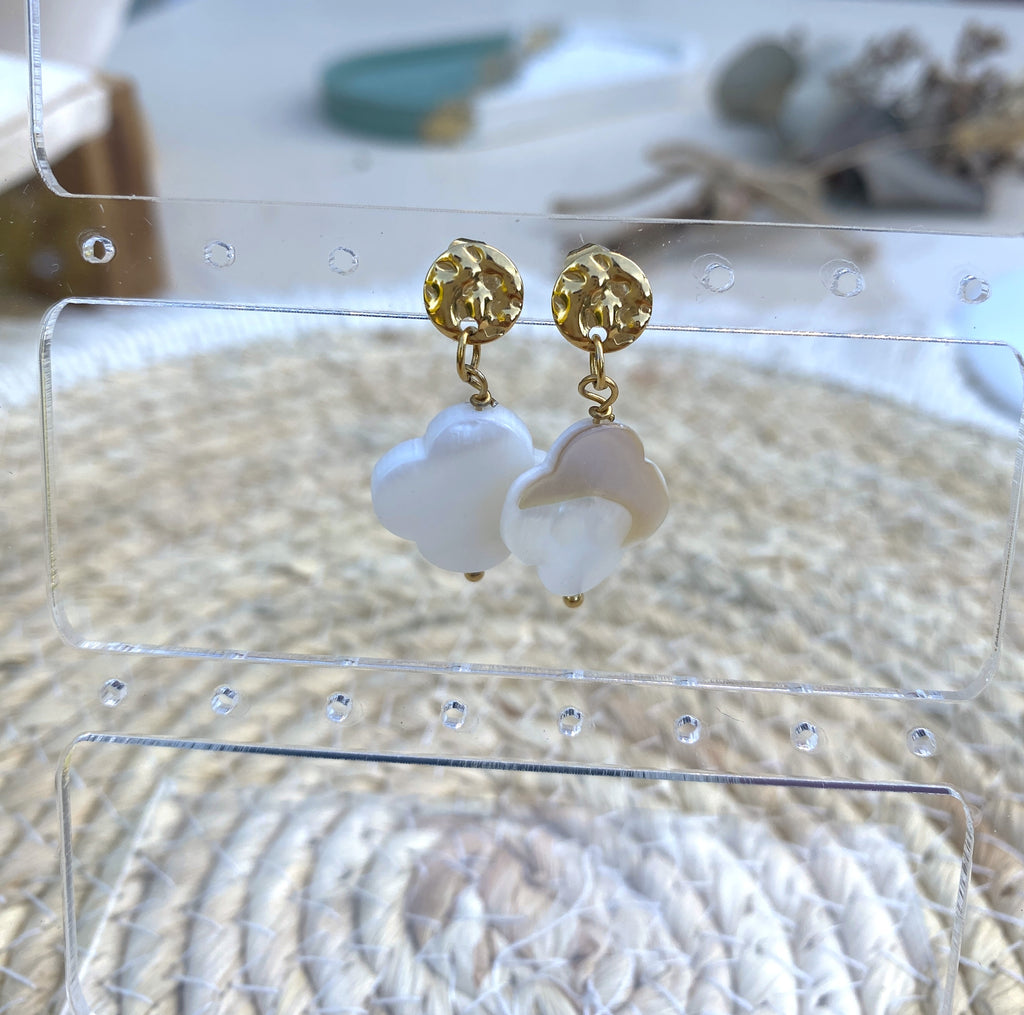 Atlas - Boucles d'oreille trèfle
