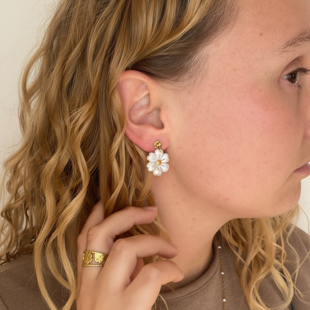 Boucles d'oreilles Tormentille