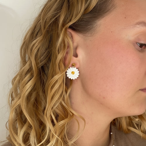 Boucles d'oreilles Marguerite