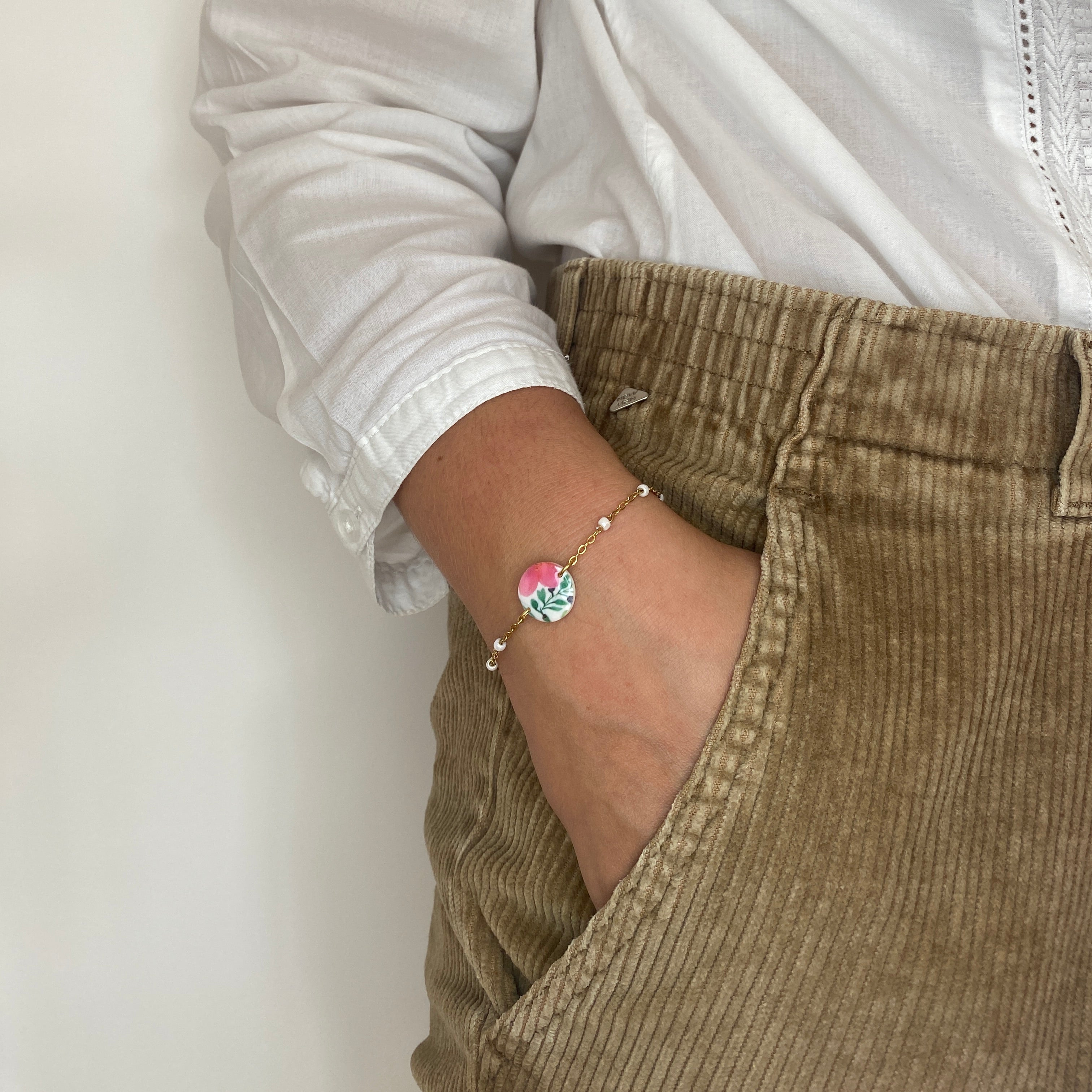 Bracelet Pina fleuri
