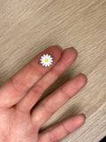 Breloque fleur marguerite argent