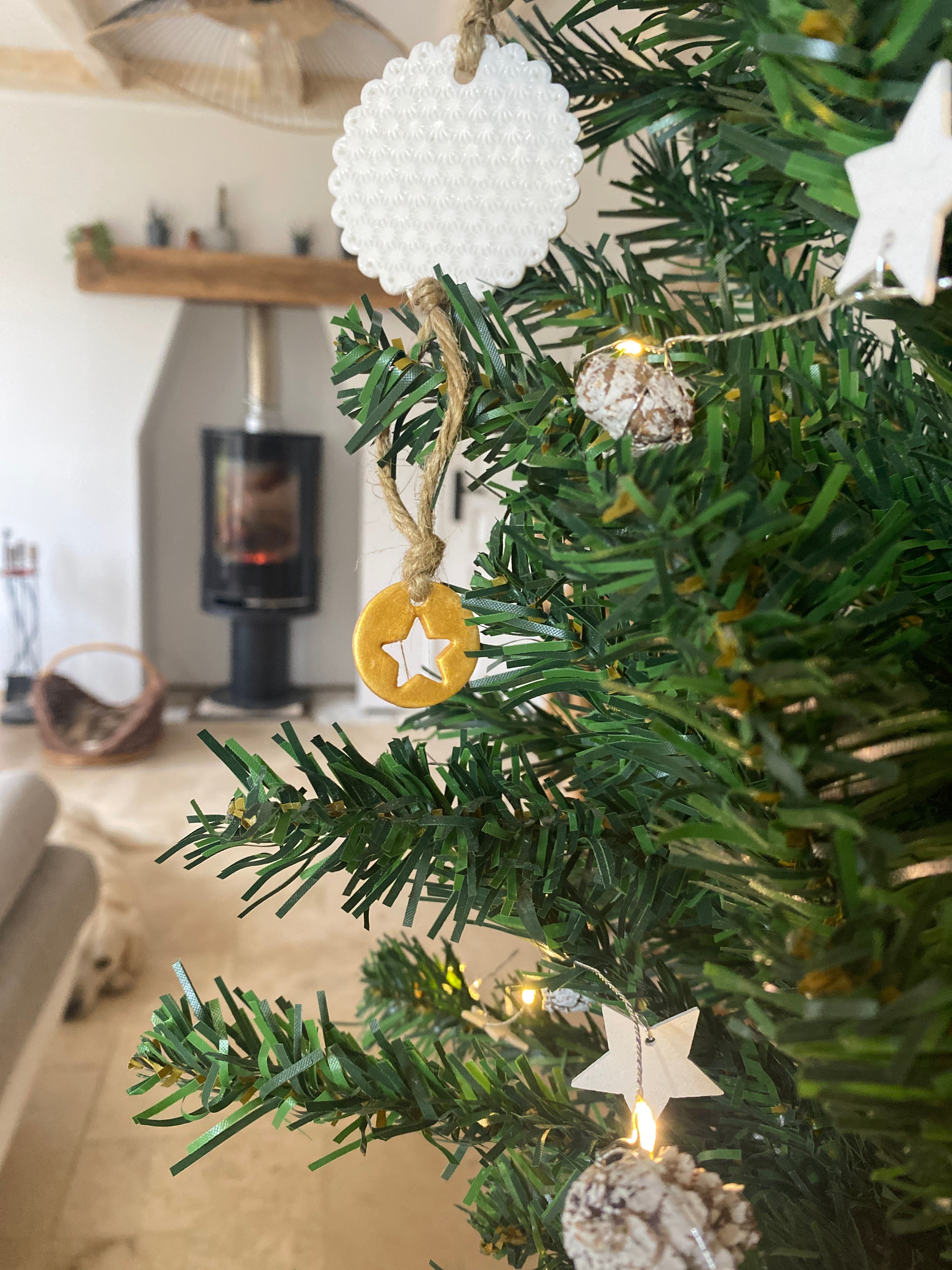 Suspension de Noël Ajouré Etoile