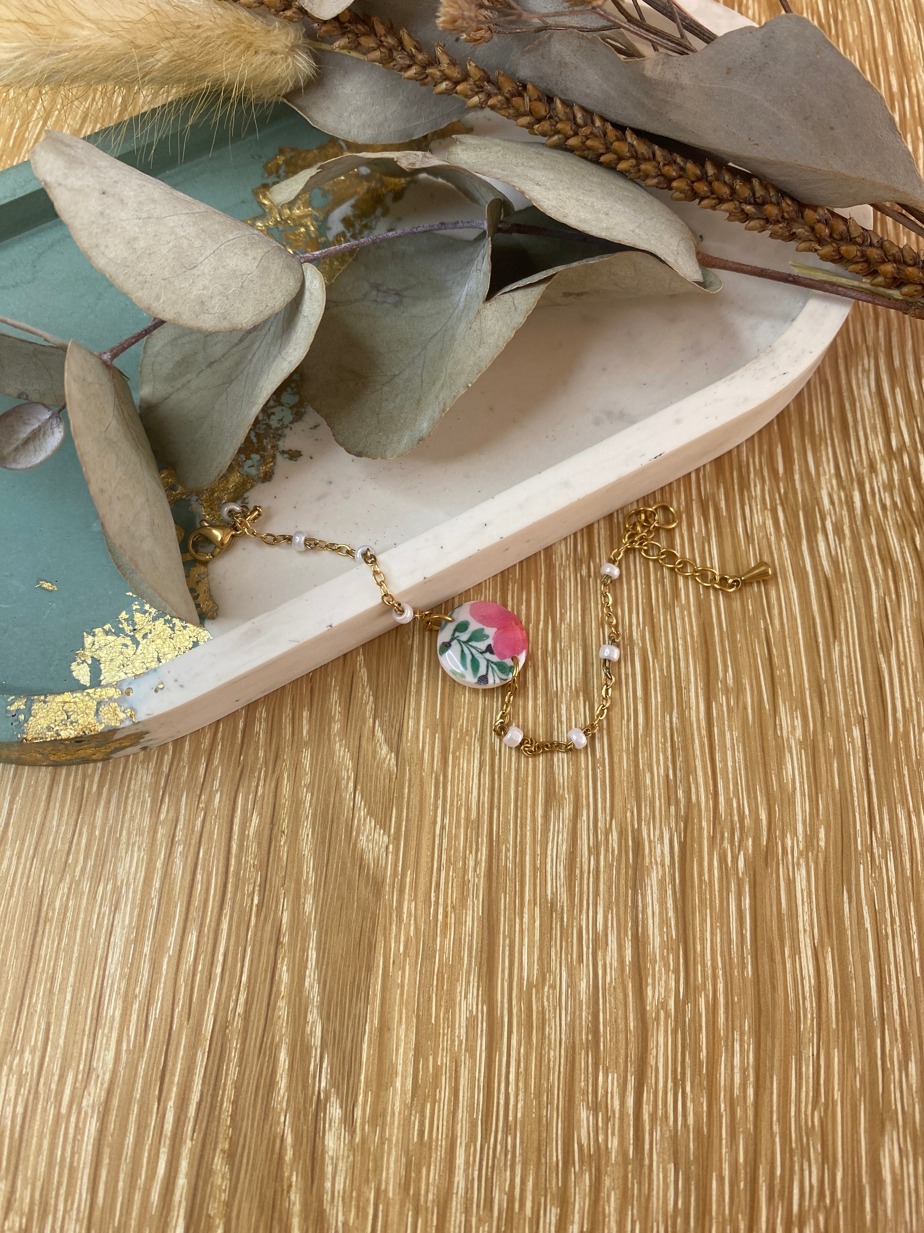 Bracelet Pina fleuri