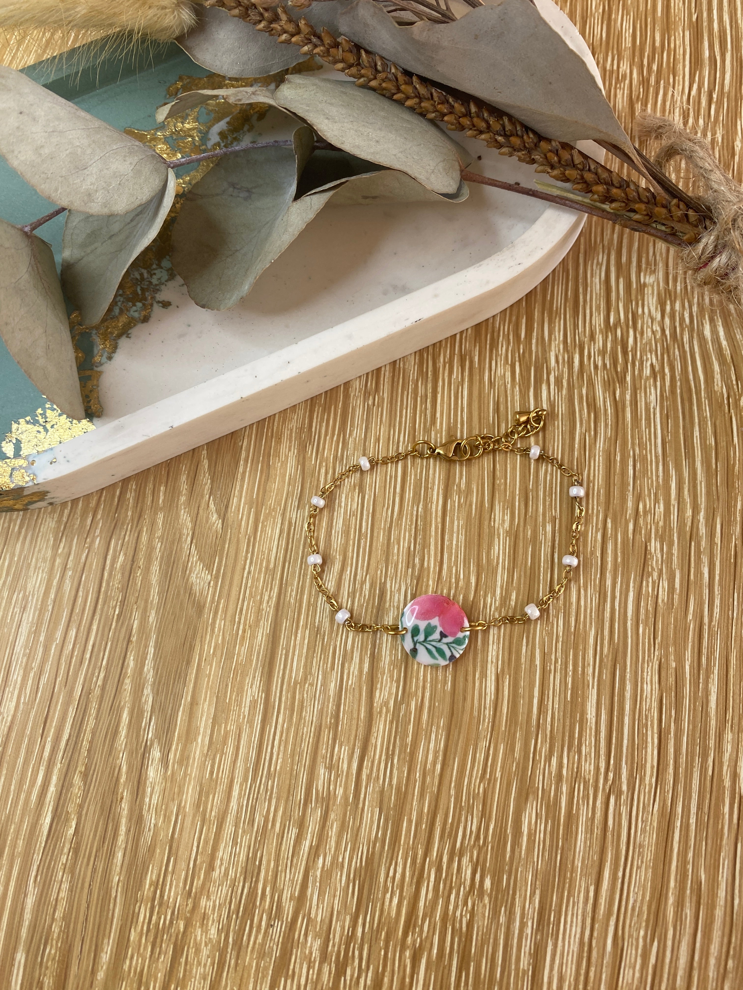 Bracelet Pina fleuri