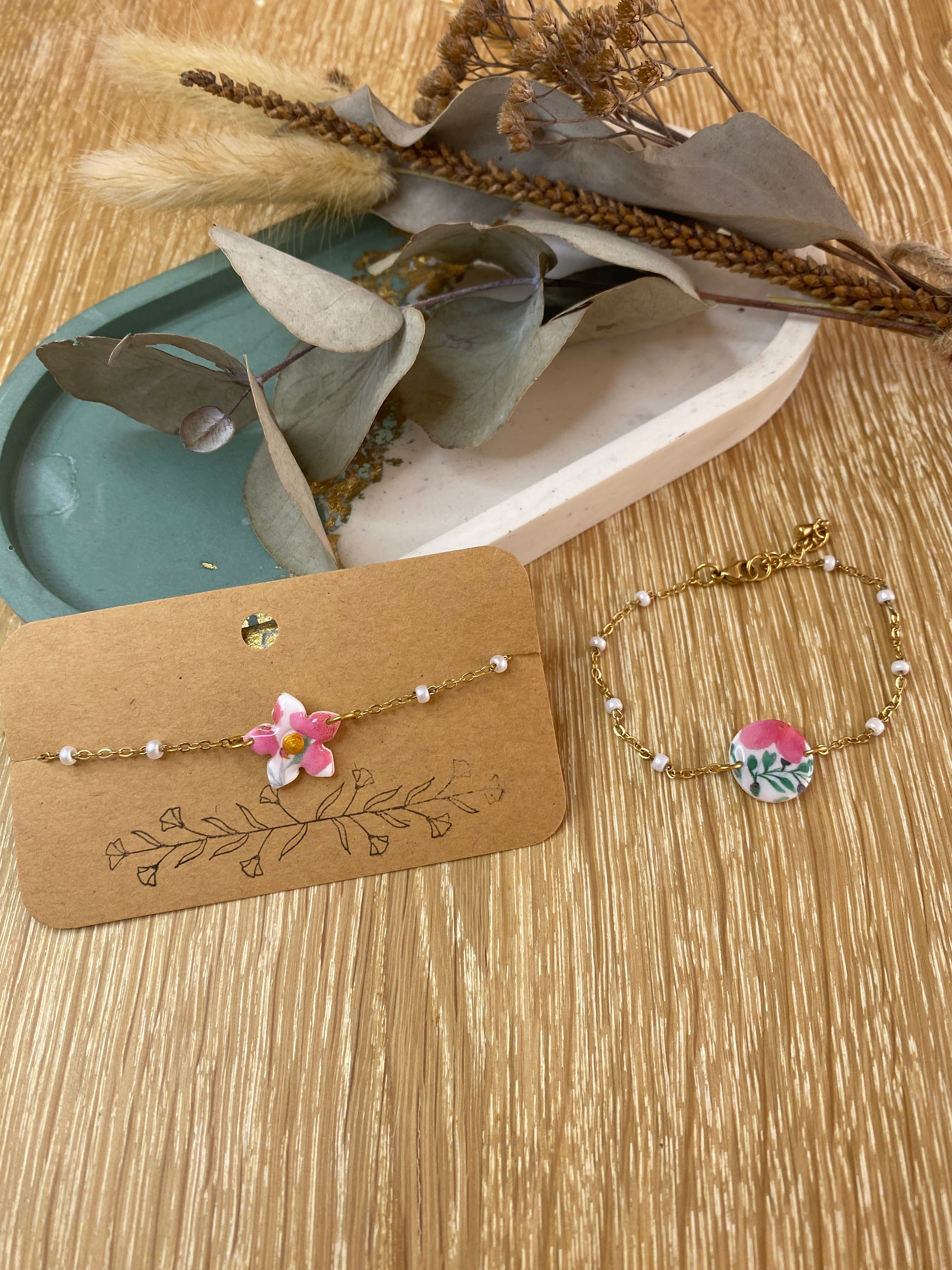 Bracelet Pina fleuri