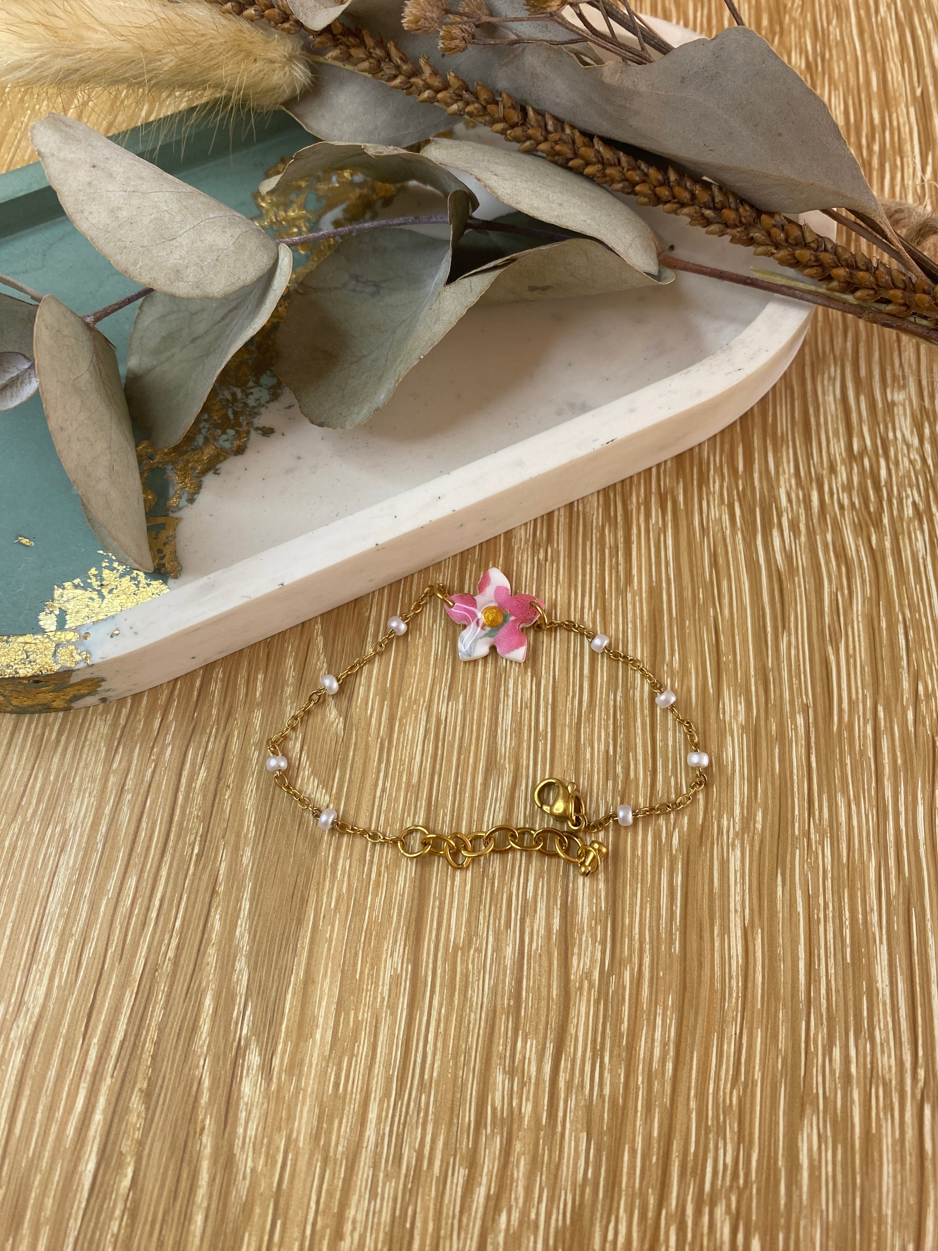 Bracelet Pina fleuri
