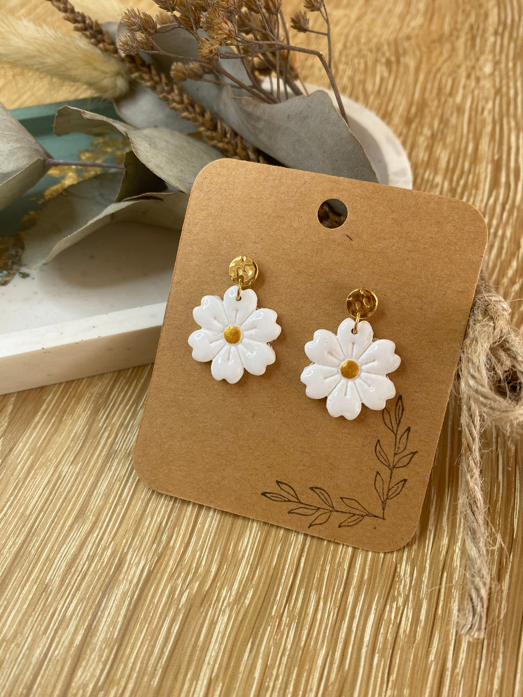 Boucles d'oreilles Tormentille