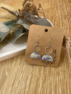 Boucles d'oreilles Mouna Argenté
