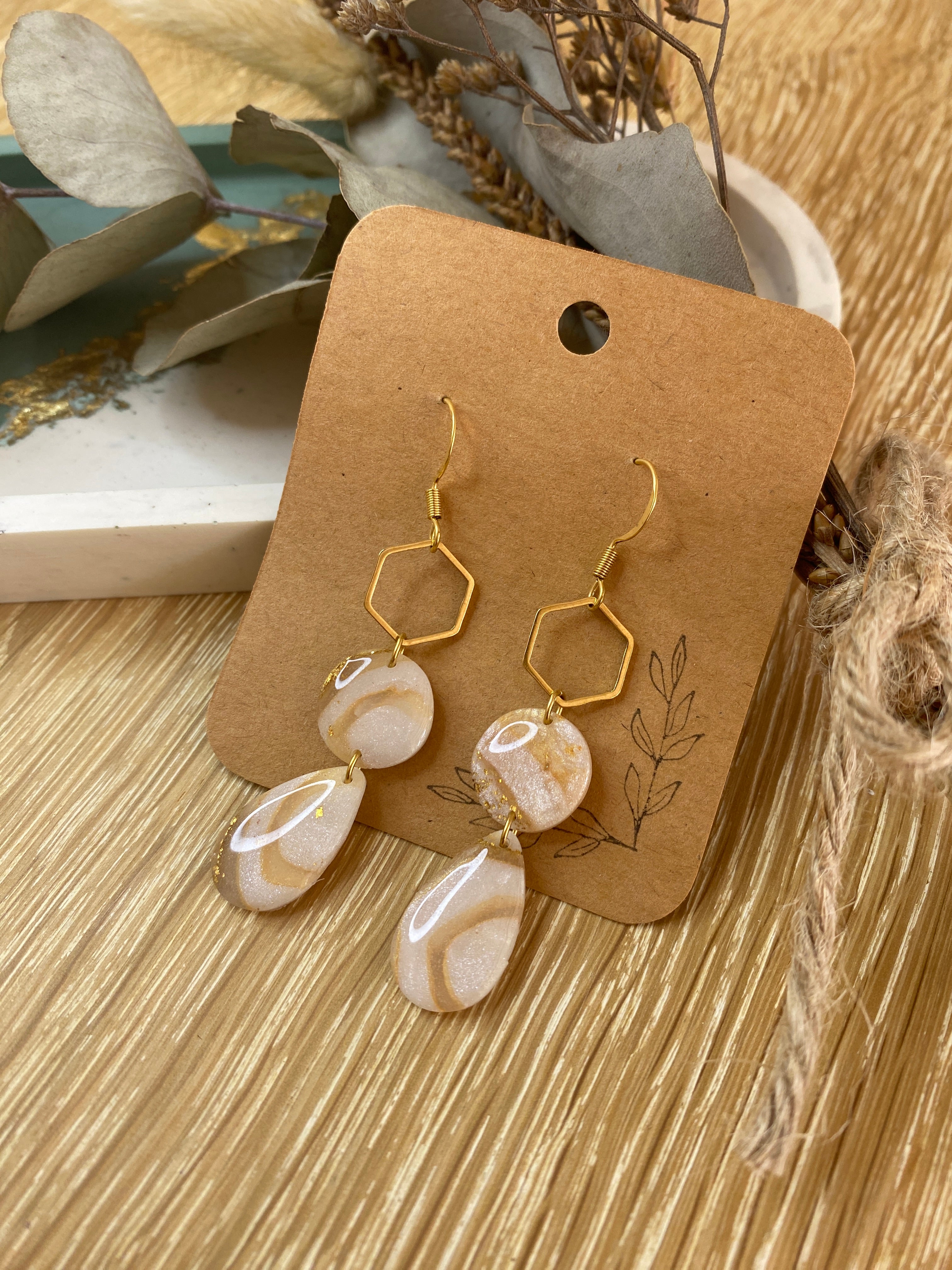 Boucles d'oreilles Cloé