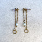 Mérope - Boucles d'oreille fines modulables
