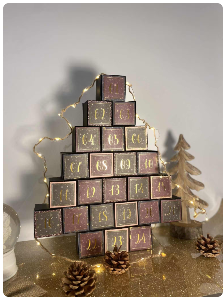 Calendrier de l'Avent Bijoux Acier Inox