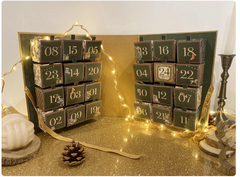 Calendrier de l'Avent Bijoux Acier Inox