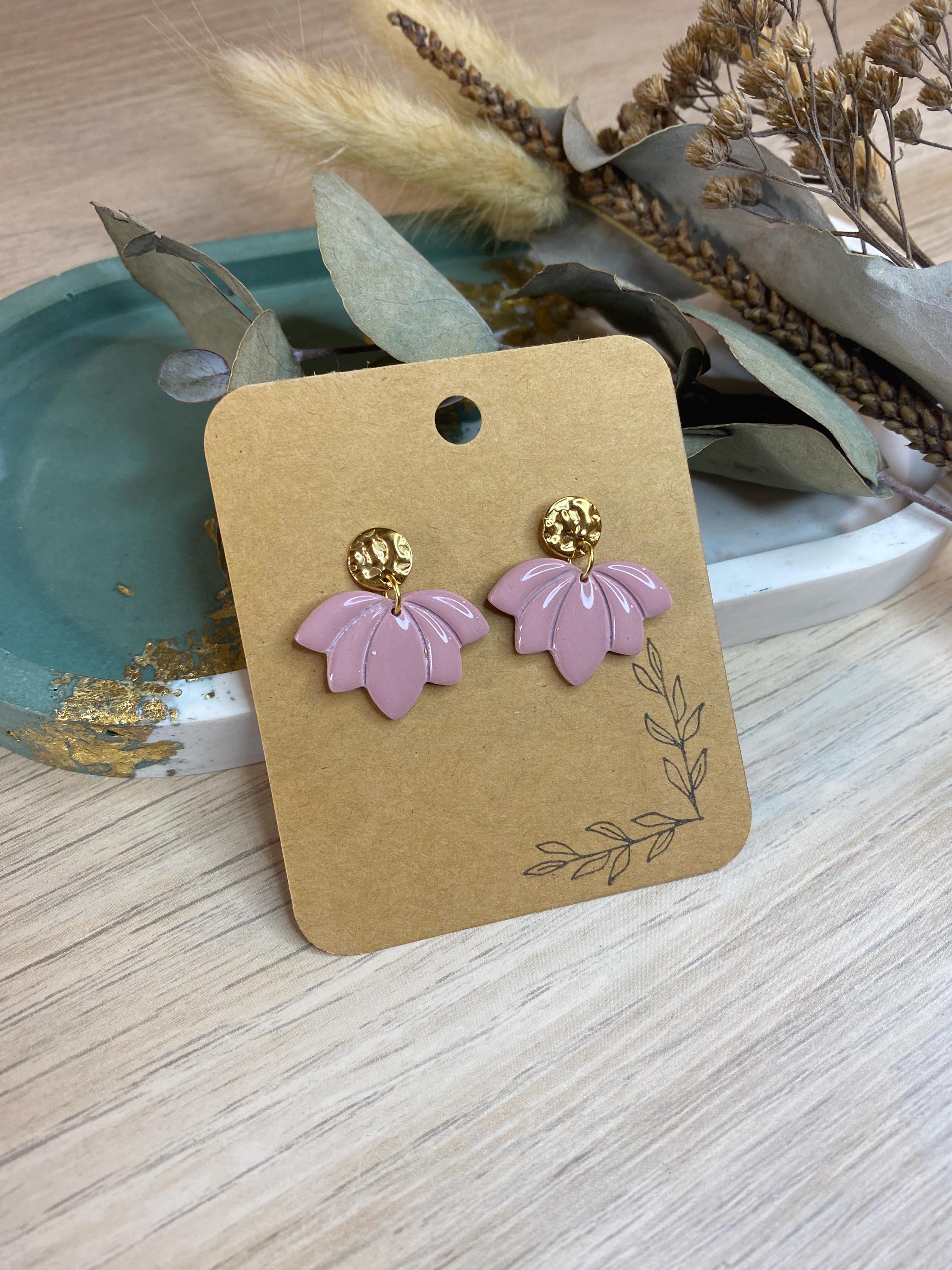 Boucles d'oreilles Lotus